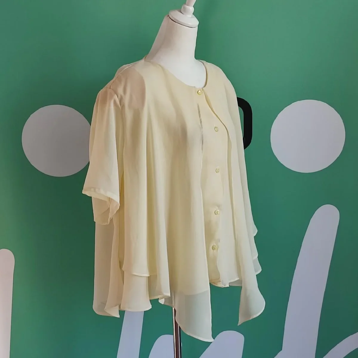 Camicia con mantellino - immagine 3