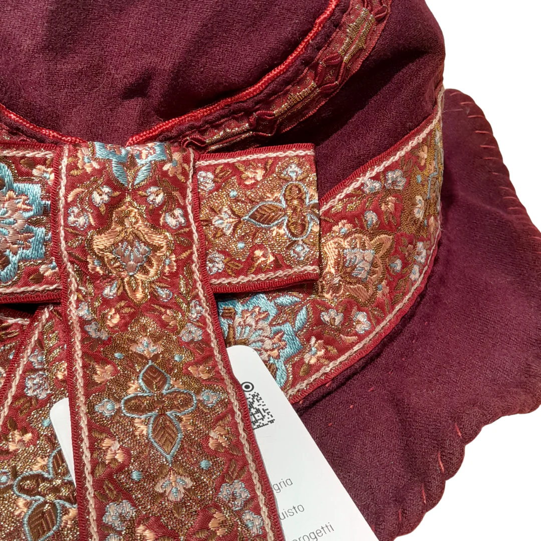 Cappello fiocco oro - immagine 4