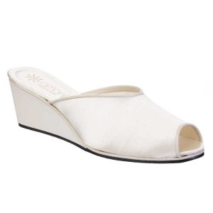 Claudia Avorio: Pantofole da Sposa in raso