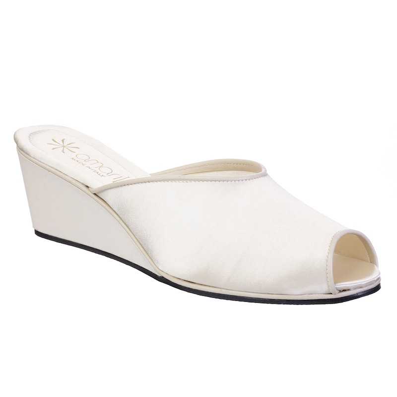 Claudia Avorio: Pantofole da Sposa in raso