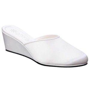 Beatrice Bianca: Pantofole da Sposa in raso