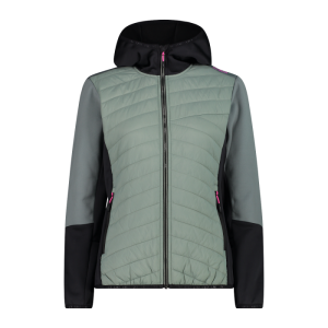 CMP – 34E2246 – WOMAN JACKET HYBRID FIX HOOD
