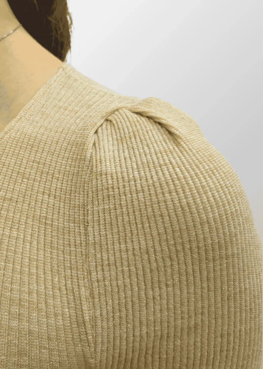 Maglia lamé maniche a 3/4 Giulia in Lana Seta - immagine 8