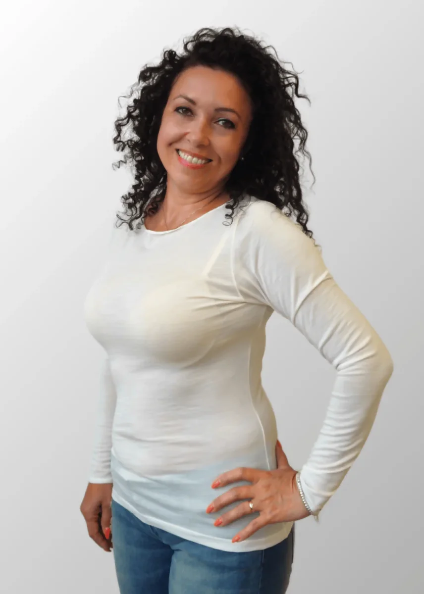 Maglia manica lunga in Lana Adele - immagine 5