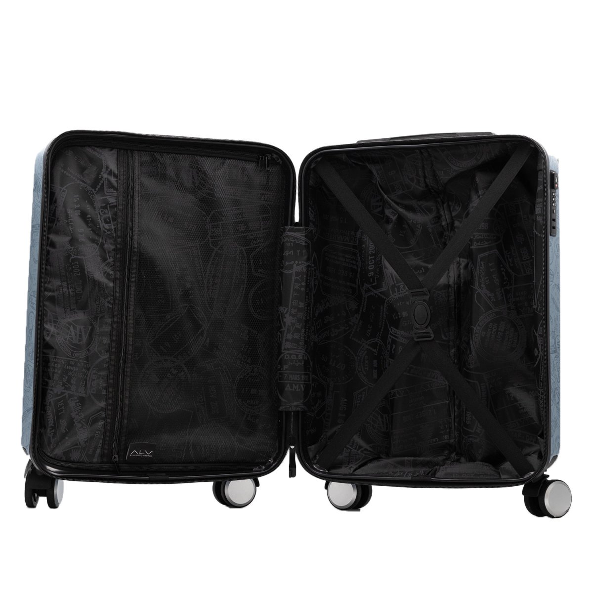 Trolley Cabin Collezione Essential Rigata ALV by Alviero Martini – ALVT0601 - immagine 7