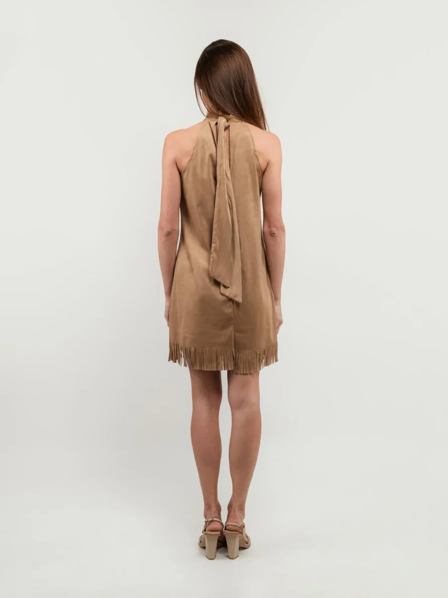 ABITO CON FRANGE CAMMELLO - immagine 5