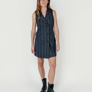 ABITO GILET GESSATO GRIGIO ANTRACITE