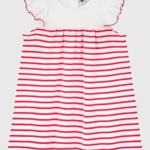 ABITO SENZA MANICHE BIANCO E ROSSO