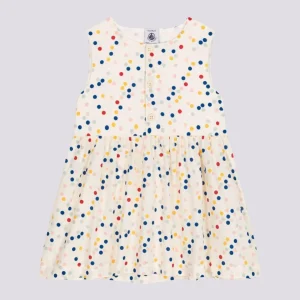 ABITO SENZA MANICHE IN POPELINE BEBÈ