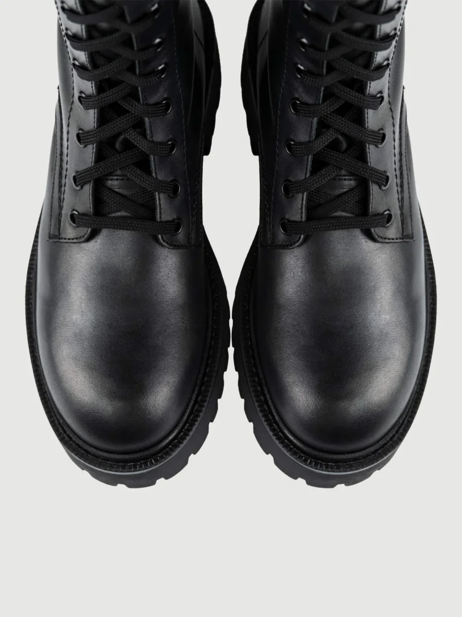 ANFIBIO ALTO IN PELLE CON ZIP POSTERIORE - immagine 6