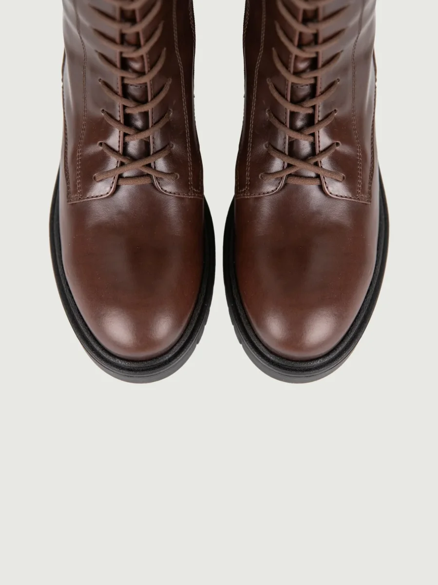 ANFIBIO ALTO IN PELLE MARRONE - immagine 5