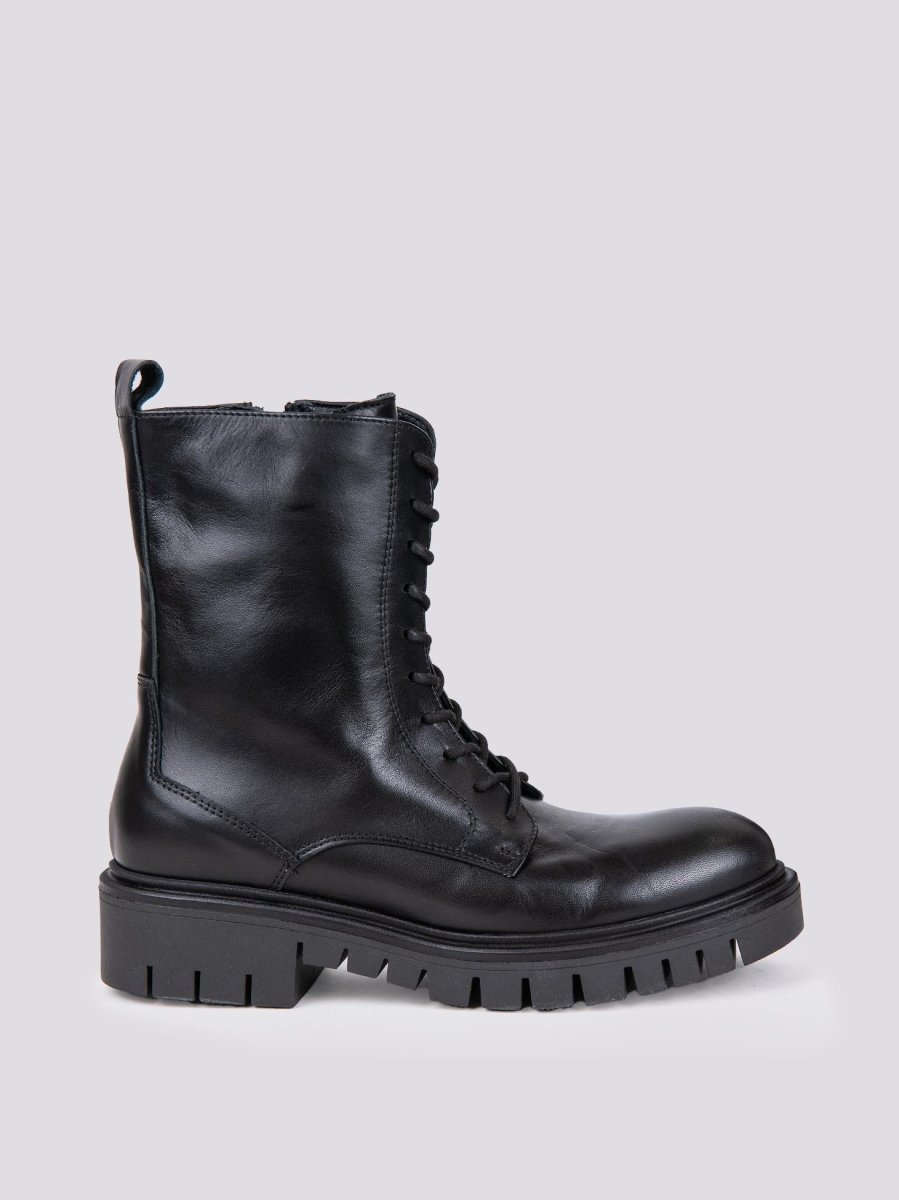 ANFIBIO BiMOR ALLACCIATO IN PELLE NAPPA NERO