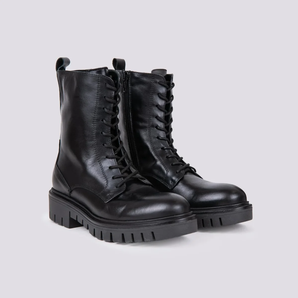 ANFIBIO BiMOR ALLACCIATO IN PELLE NAPPA NERO - immagine 3