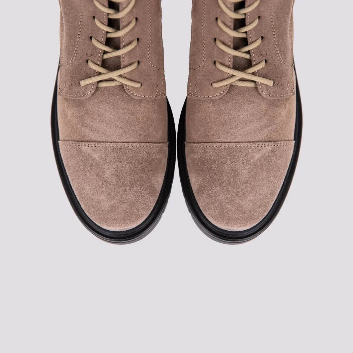 ANFIBIO BiMOR CON DOPPIA FIBBIA IN CAMOSCIO BEIGE - immagine 4