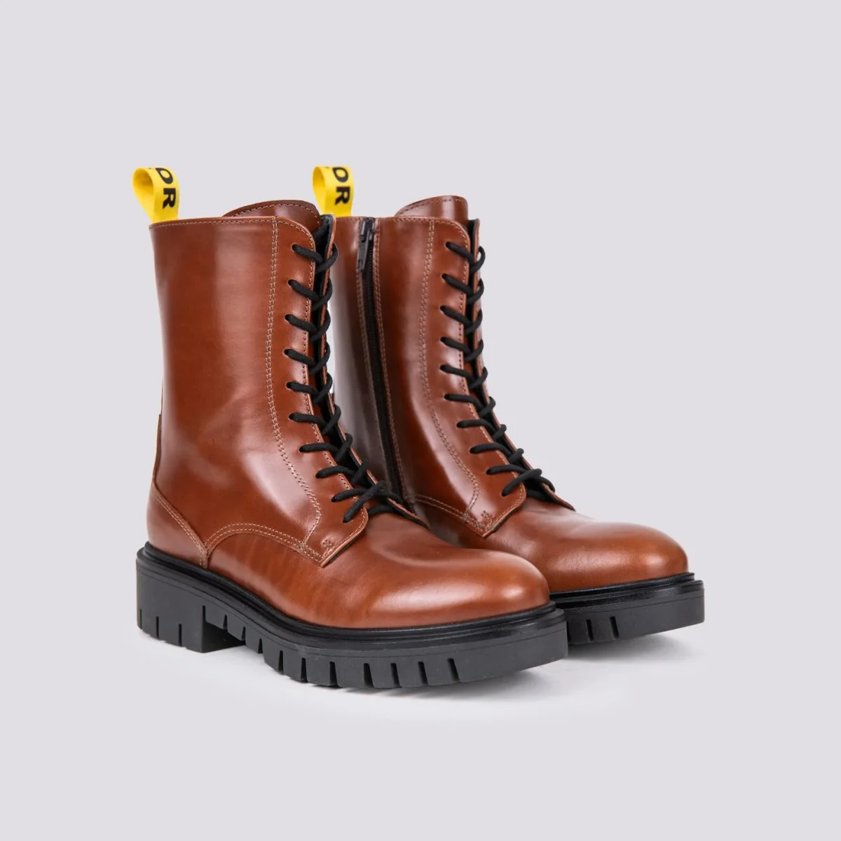 ANFIBIO BiMOR IN PELLE SPAZZOLATA COLOR BRUCIATO - immagine 3