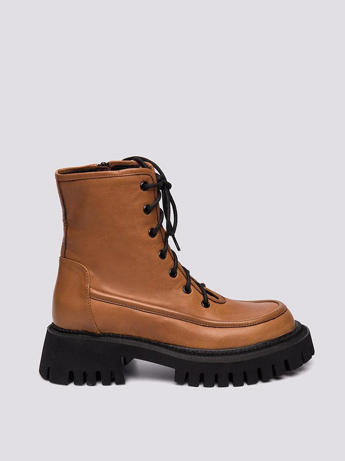 ANFIBIO IN PELLE CON MAXI PARA