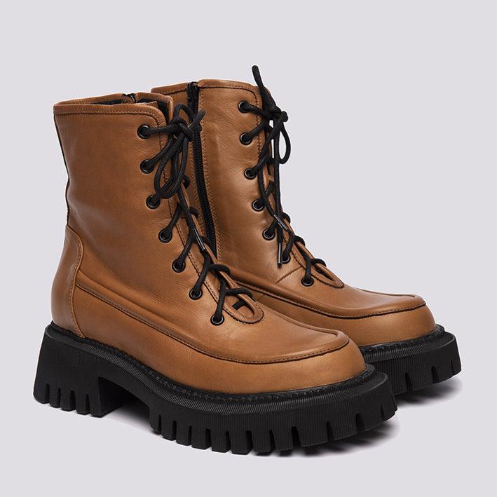 ANFIBIO IN PELLE CON MAXI PARA - immagine 3