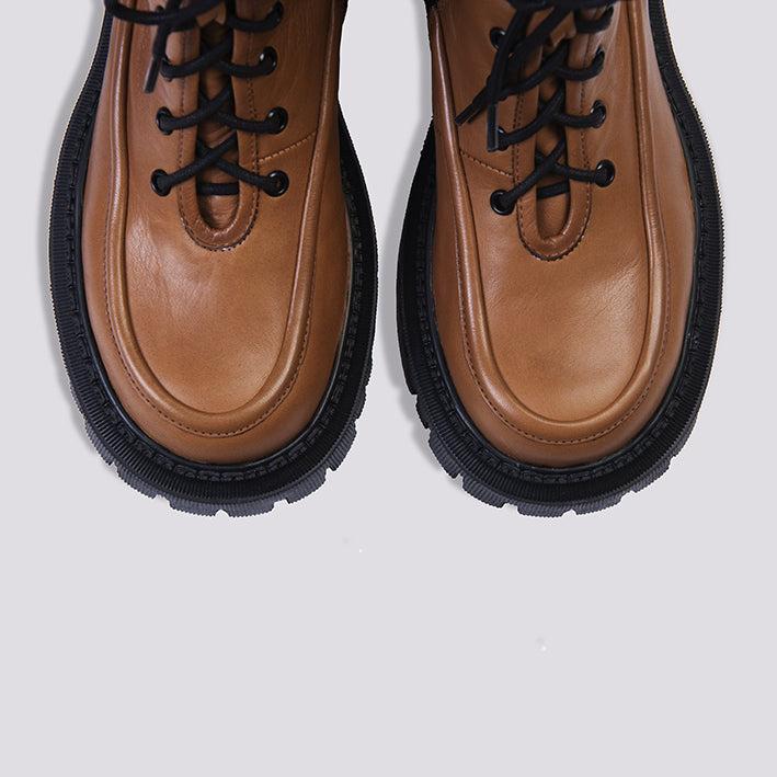 ANFIBIO IN PELLE CON MAXI PARA - immagine 5