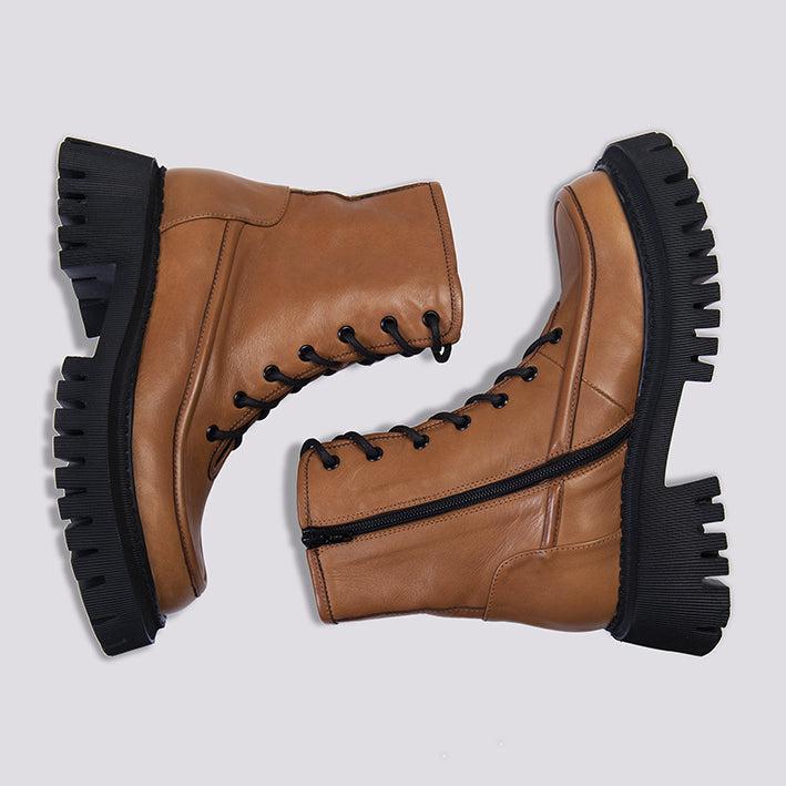 ANFIBIO IN PELLE CON MAXI PARA - immagine 4