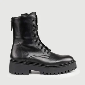 ANFIBIO IN PELLE CON ZIP POSTERIORE