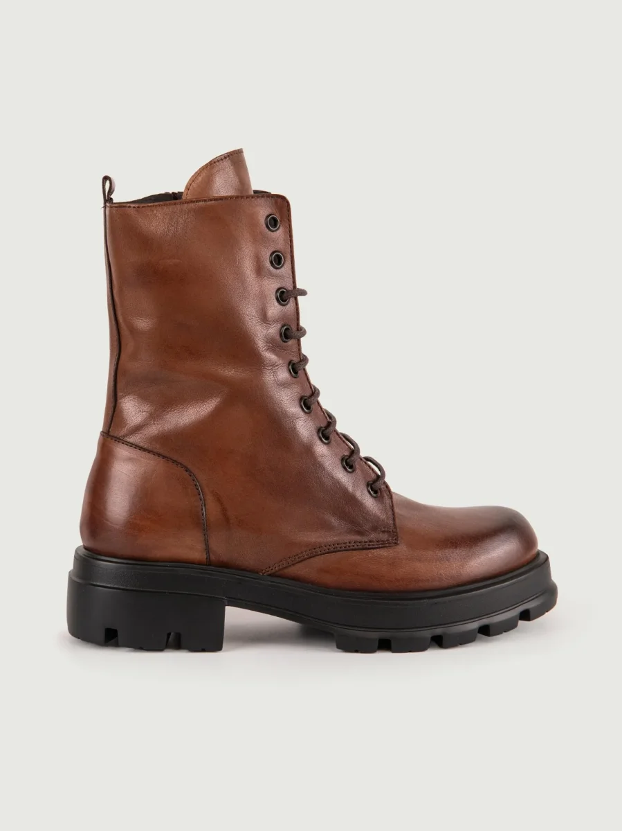 ANFIBIO IN PELLE MARRONE CON PARA EXTRALIGHT