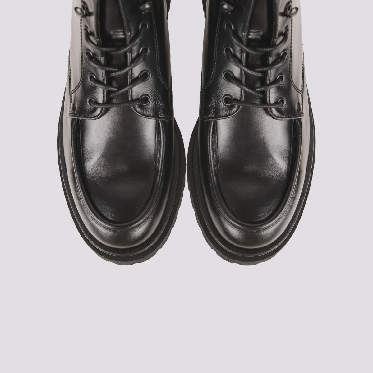 ANFIBIO IN PELLE NERA CON CARRO ARMATO - immagine 4