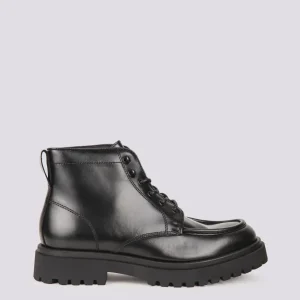 ANFIBIO IN PELLE NERA CON CARRO ARMATO