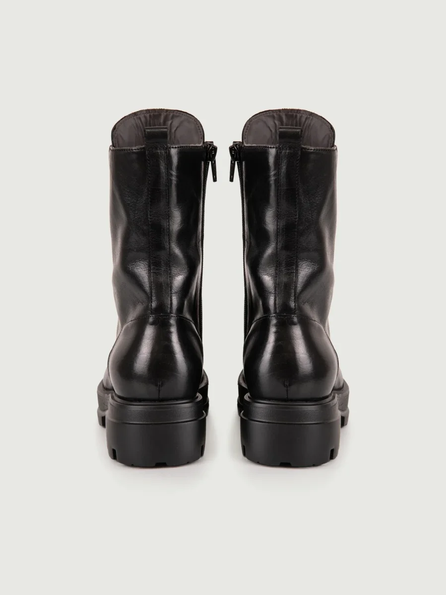 ANFIBIO IN PELLE NERA CON PARA EXTRALIGHT - immagine 4