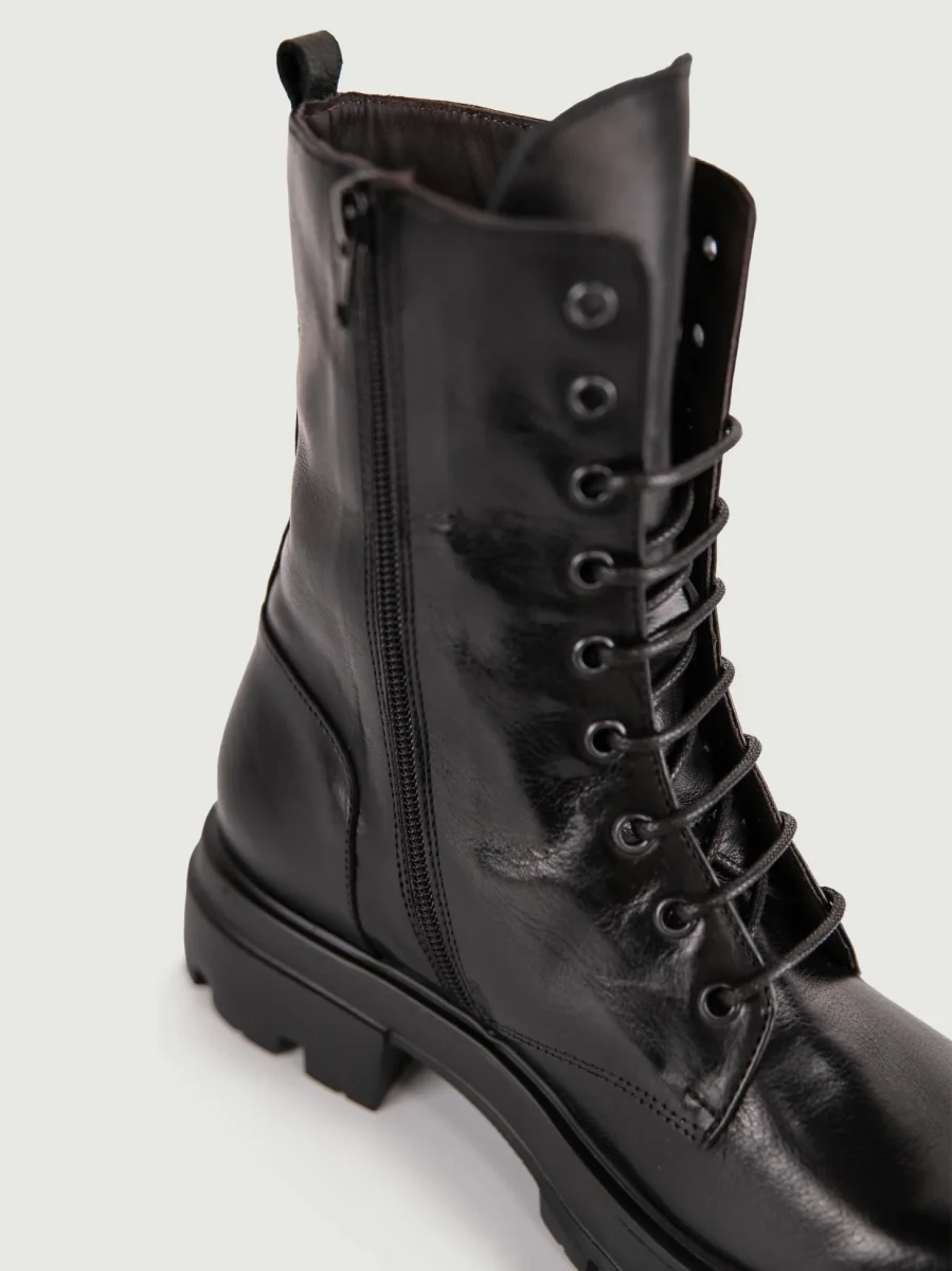 ANFIBIO IN PELLE NERA CON PARA EXTRALIGHT - immagine 6