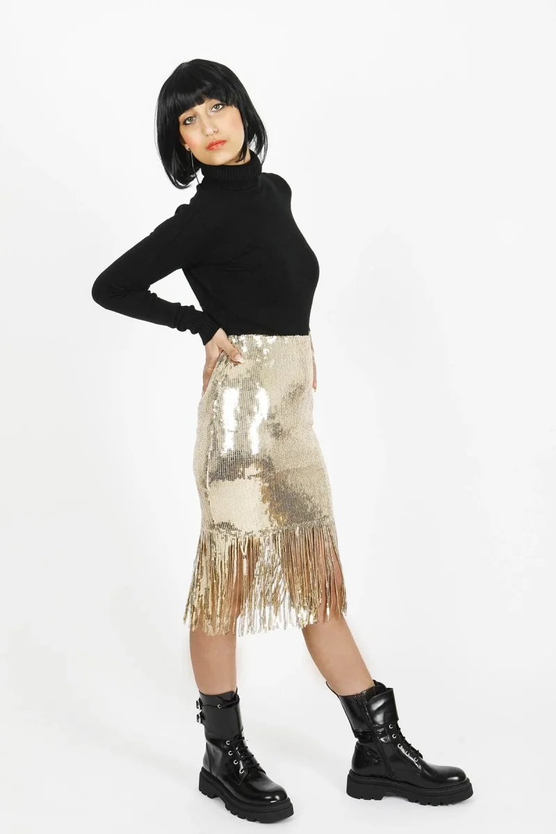 ANFIBIO IN PELLE SPAZZOLATA CON FIBBIA TWEED - immagine 6