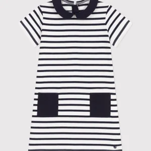 Abito a maniche corte in cotone bambina