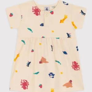 Abito manica corta bebè in jersey
