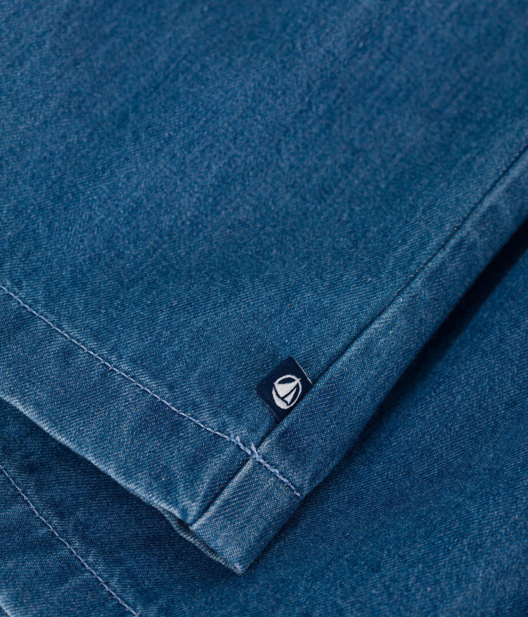 Abito senza maniche in denim leggero bebè - immagine 6