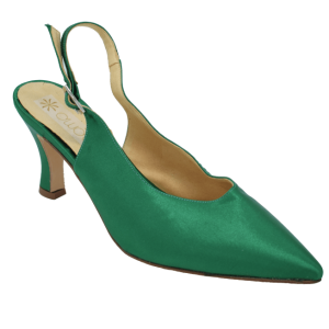 Chanel: Scarpe da Donna in Raso, tacco 8