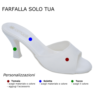 Farfalla Solo Tua – Ciabatte da donna Personalizzabili