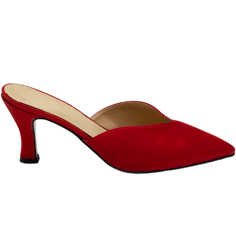 Aurora: Sabot con tomaia in Raso - immagine 3