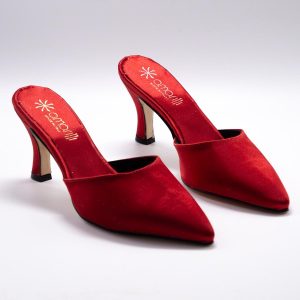 Sole: Sabot in Raso Rosso