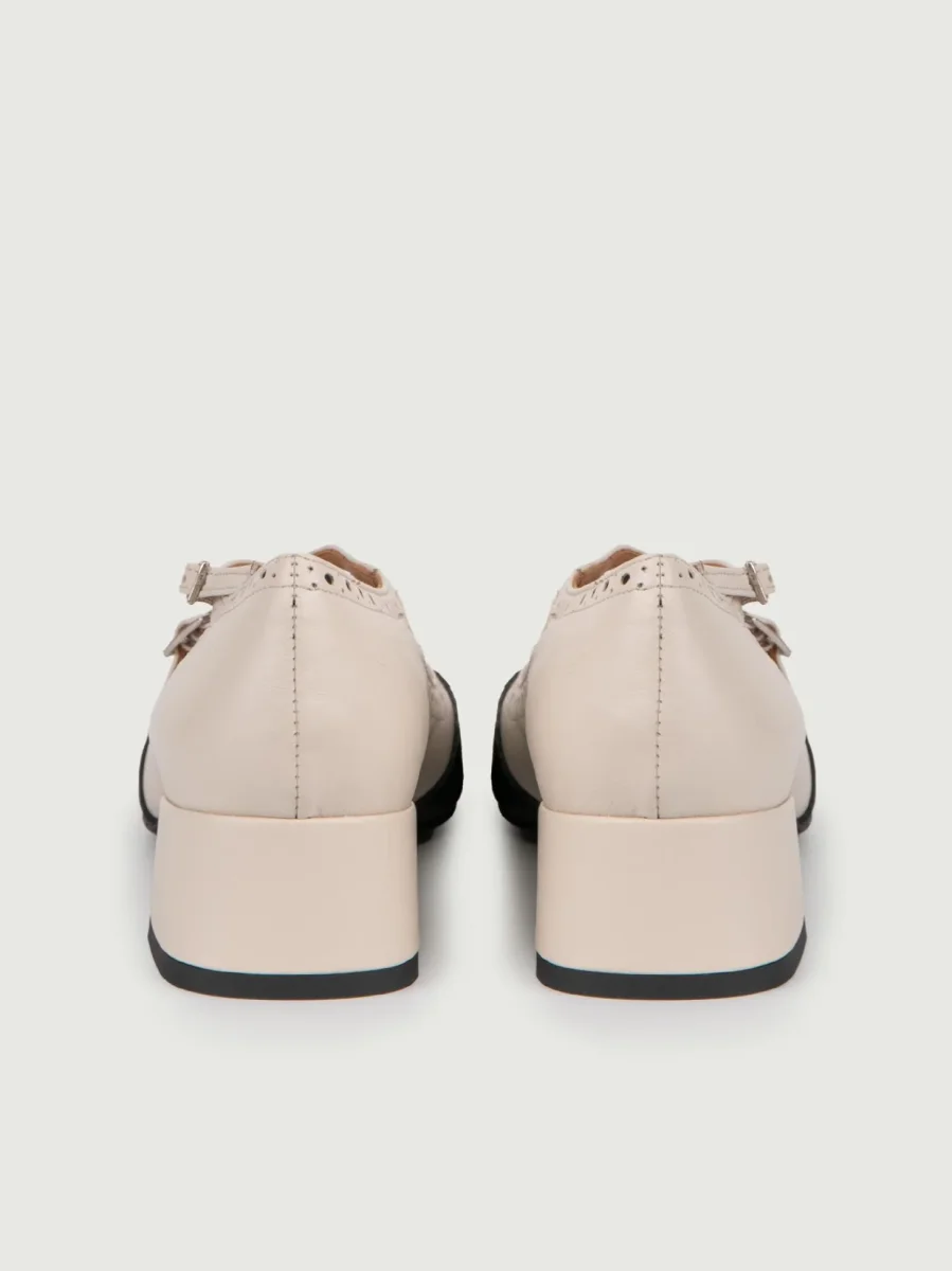 BALLERINA BICOLORE CON CODA DI RONDINE - immagine 6