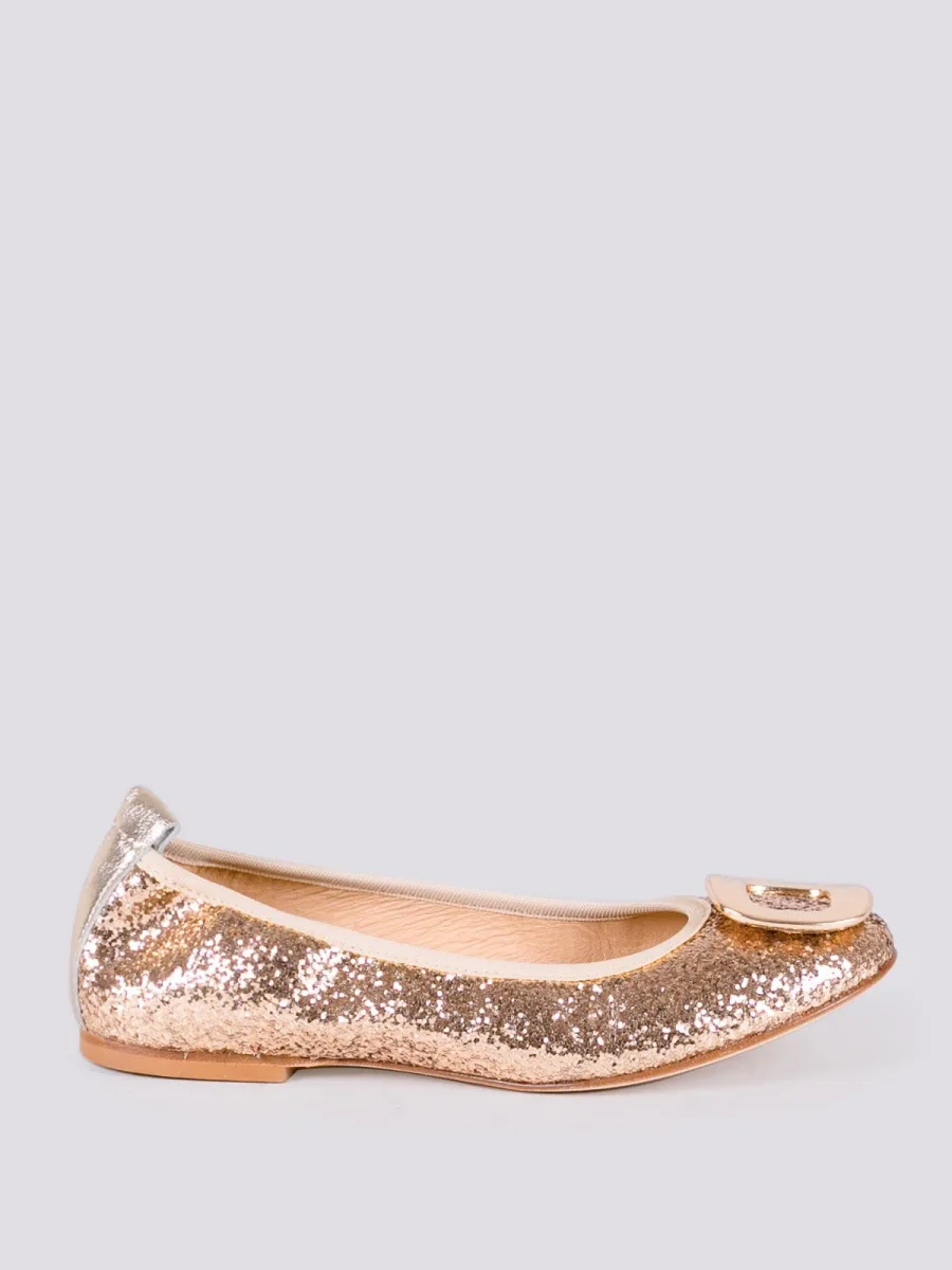 BALLERINA GLITTER CON FIBBIA
