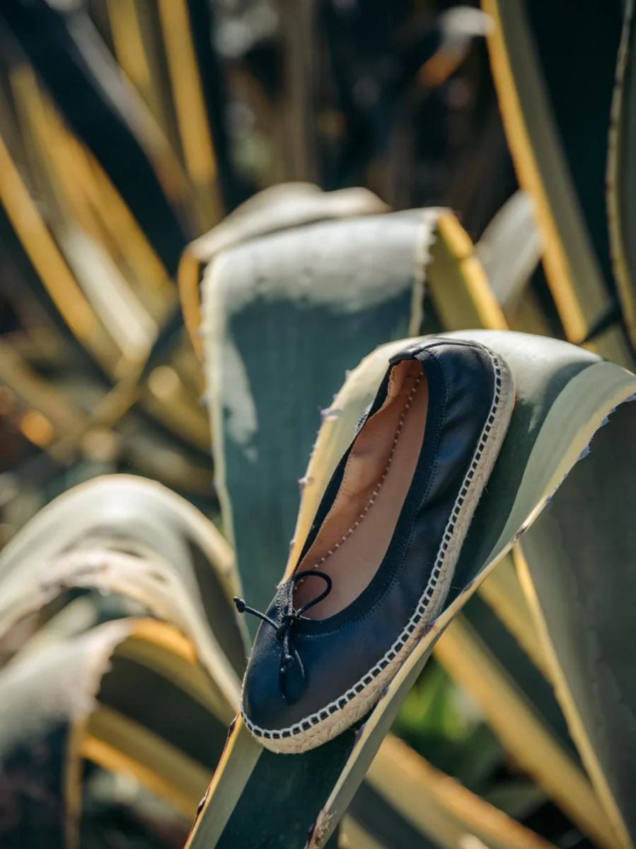 BALLERINA IN PELLE E SUOLA IN CORDA - immagine 7