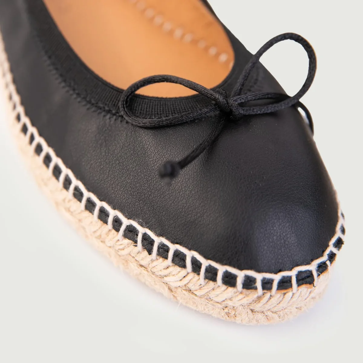 BALLERINA IN PELLE E SUOLA IN CORDA - immagine 6