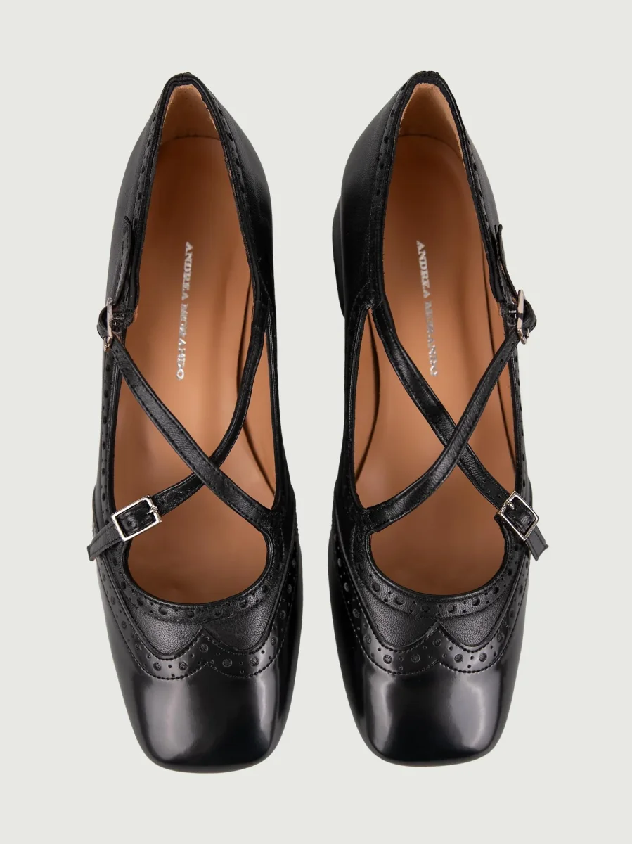 BALLERINA NERA CON CODA DI RONDINE - immagine 4