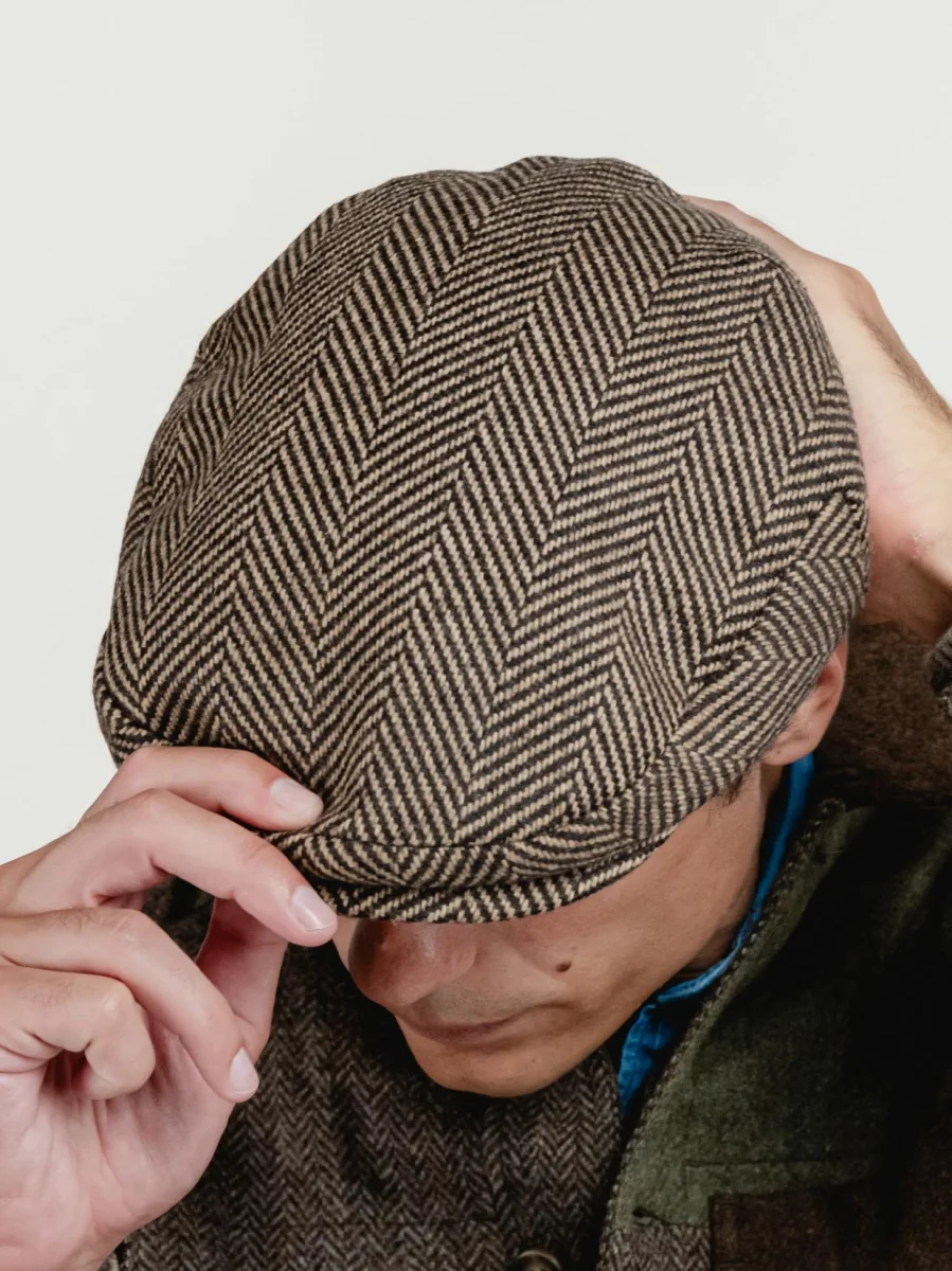 BASCO IN LANA MOTIVO SPIGA - immagine 4