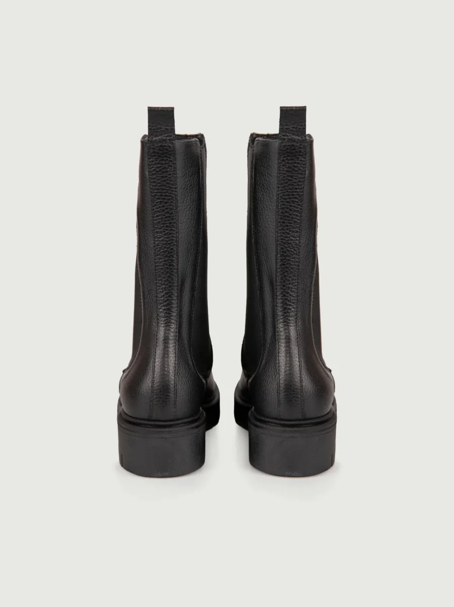 BEATLES IN PELLE MARTELLATA NERA - immagine 4