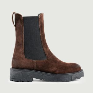 BEATLES IN PELLE SCAMOSCIATA TESTA MORO