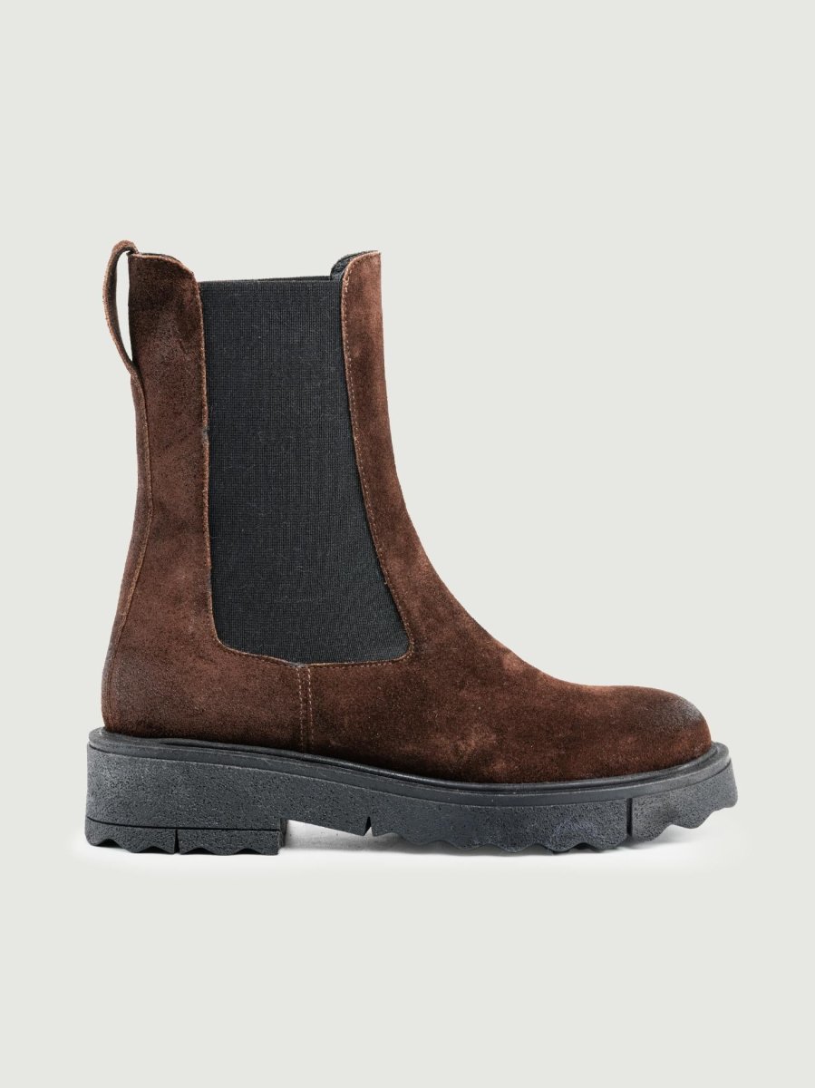 BEATLES IN PELLE SCAMOSCIATA TESTA MORO