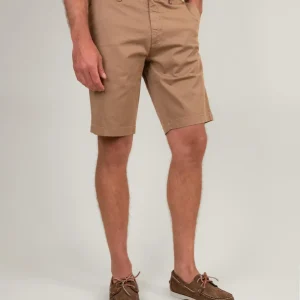 BERMUDA BEIGE CON TASCHE A FILO