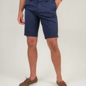 BERMUDA DENIM CON TASCHE A FILO