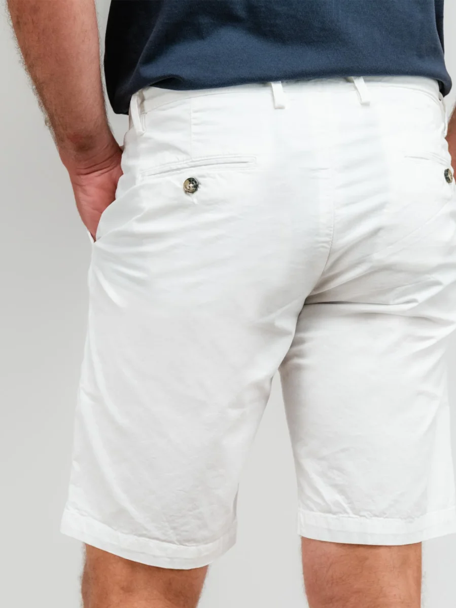 BERMUDA IN COTONE BIANCHI - immagine 6