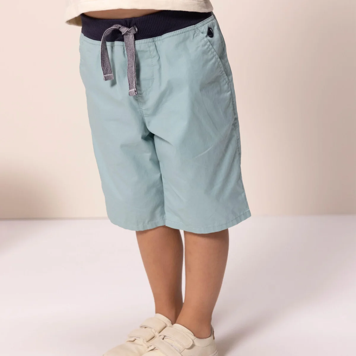 BERMUDA IN SERGE DI COTONE BAMBINO - immagine 4